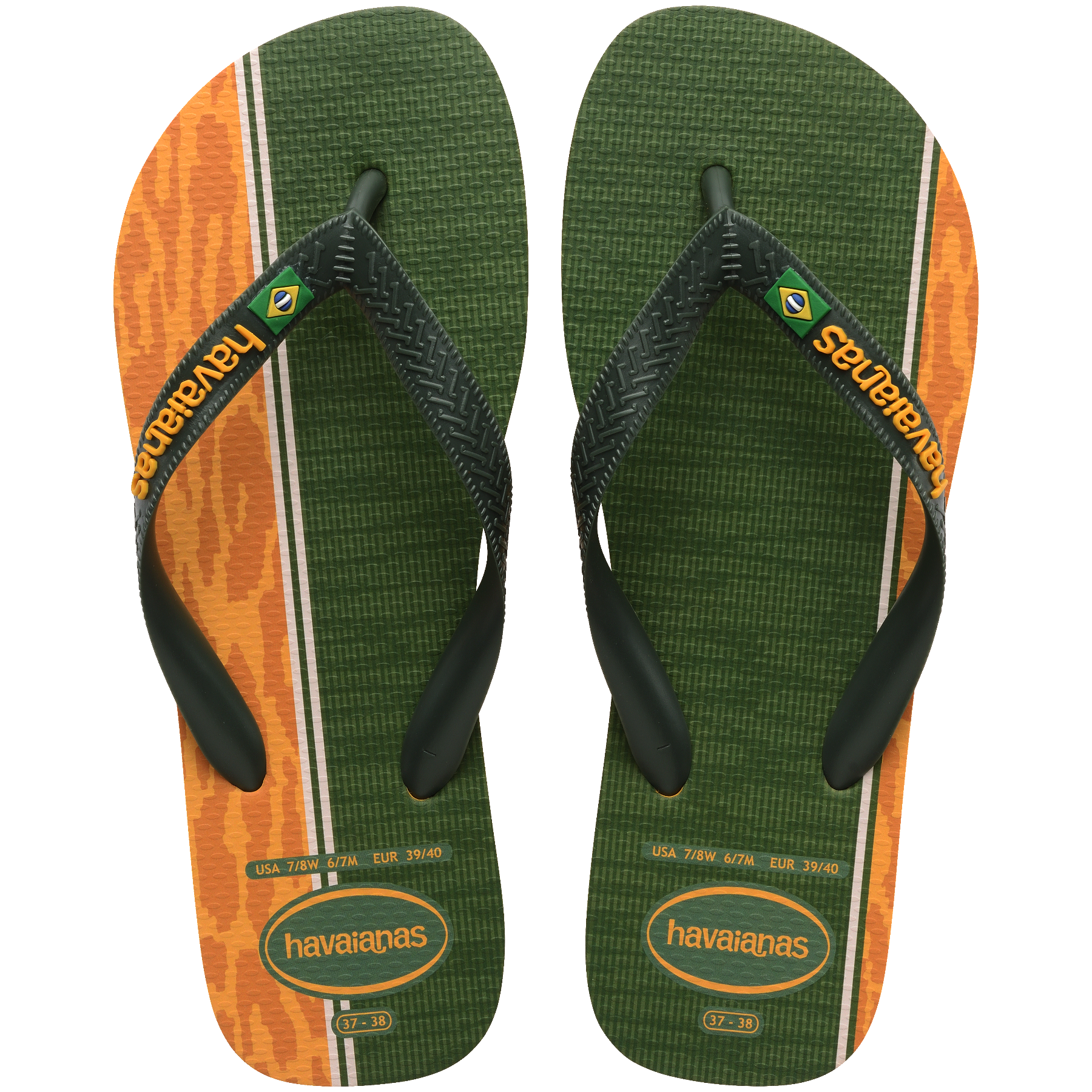 Men's Top Nations I Flip Flops - Brazil