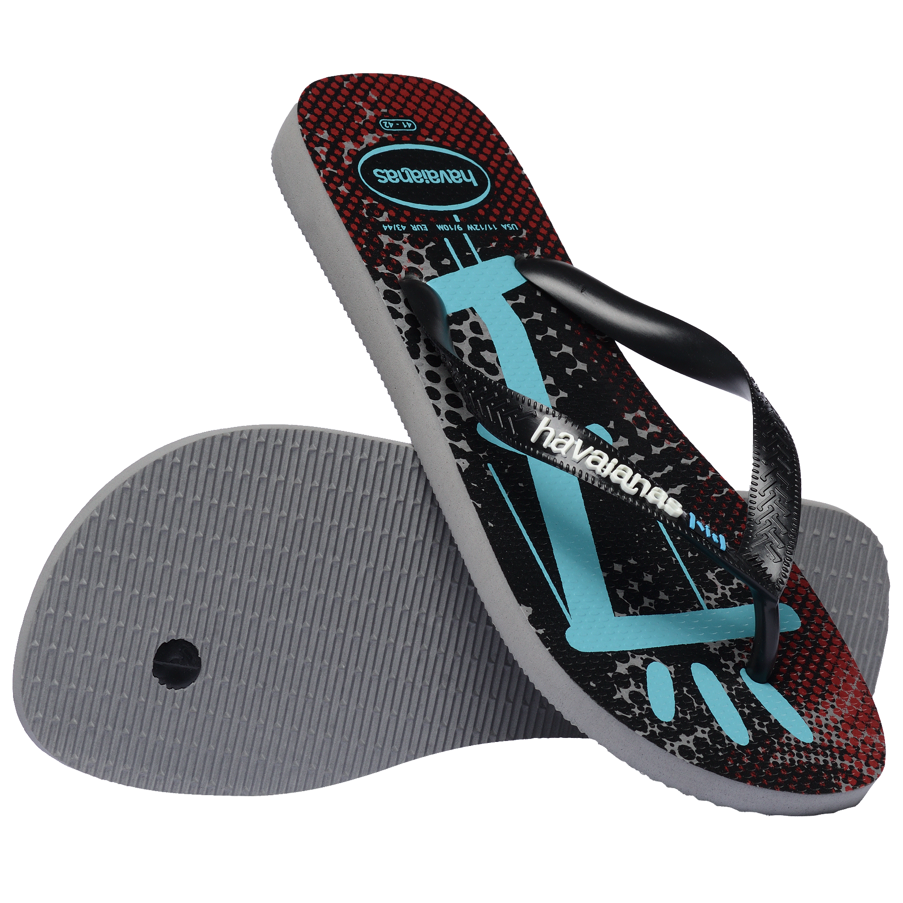 Men's Vini Jr. Street Top Flip Flops - Steel Grey