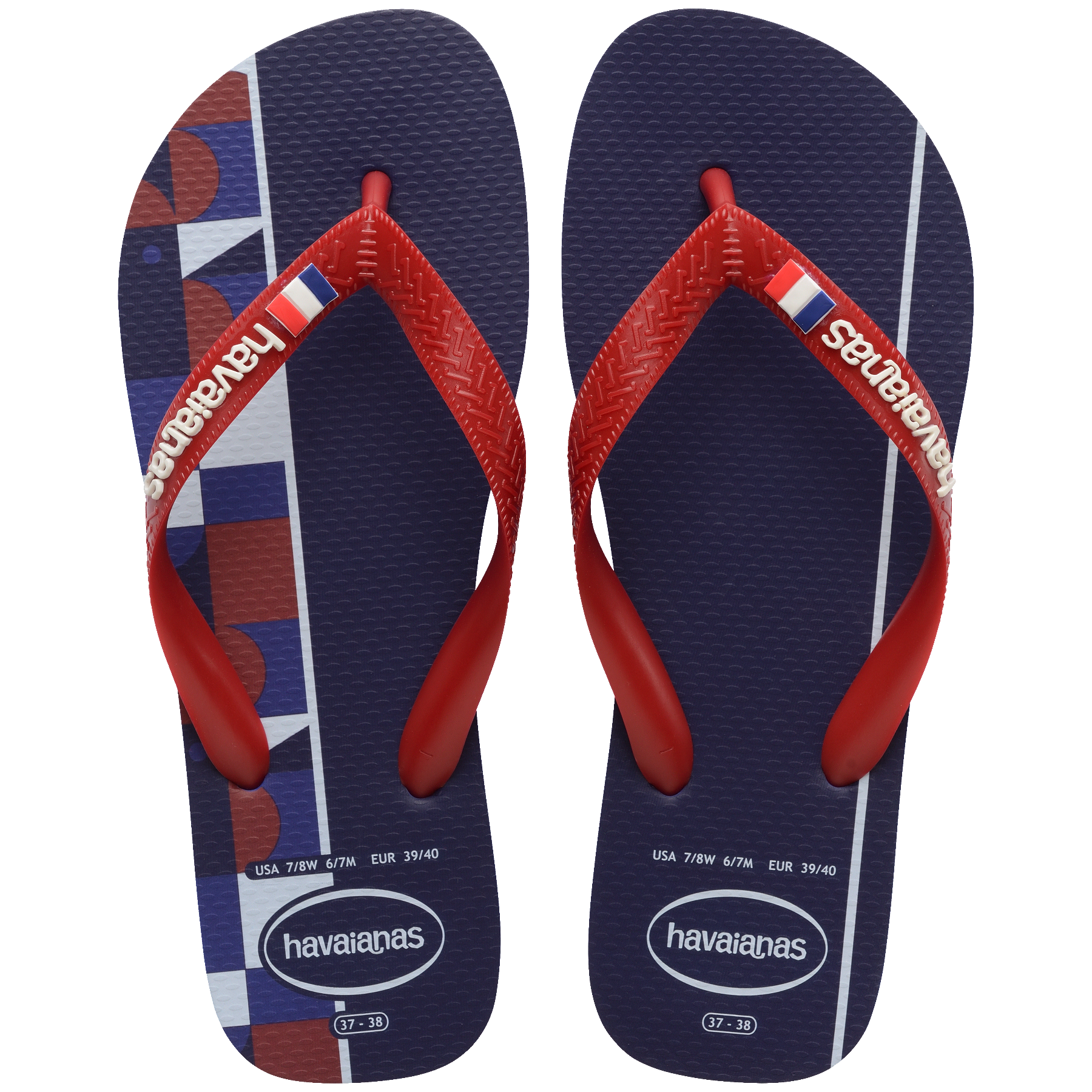 Men's Top Nations I Flip Flops - France