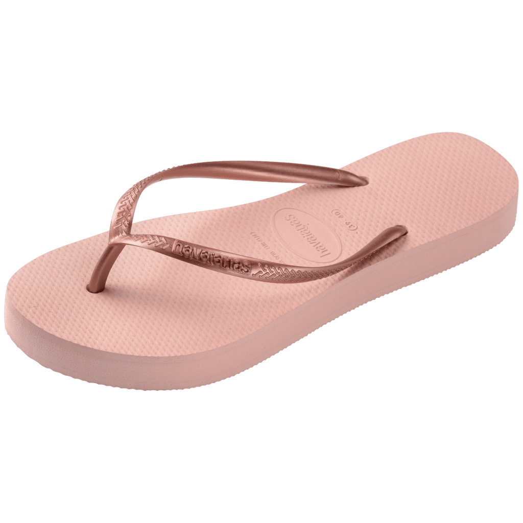 Women's Slim Flatform Flip Flops - Ballet Rose