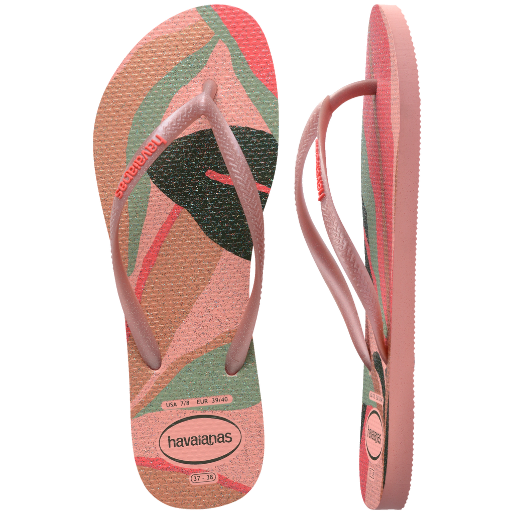 Women's Slim Palette Glow Flip Flops - BLOSSOM