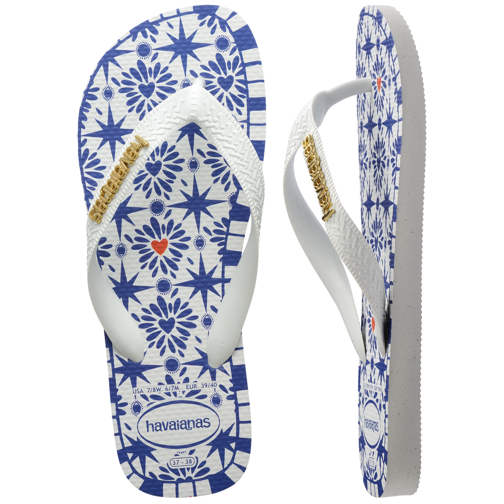Women's Top Sao Luis Flip Flops - White